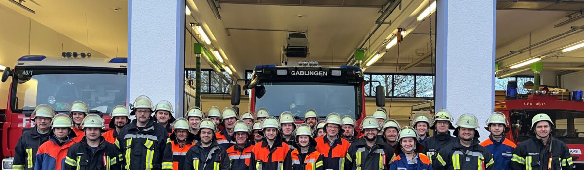 Erfolgreicher Abschluss der Frühjahrsübungen